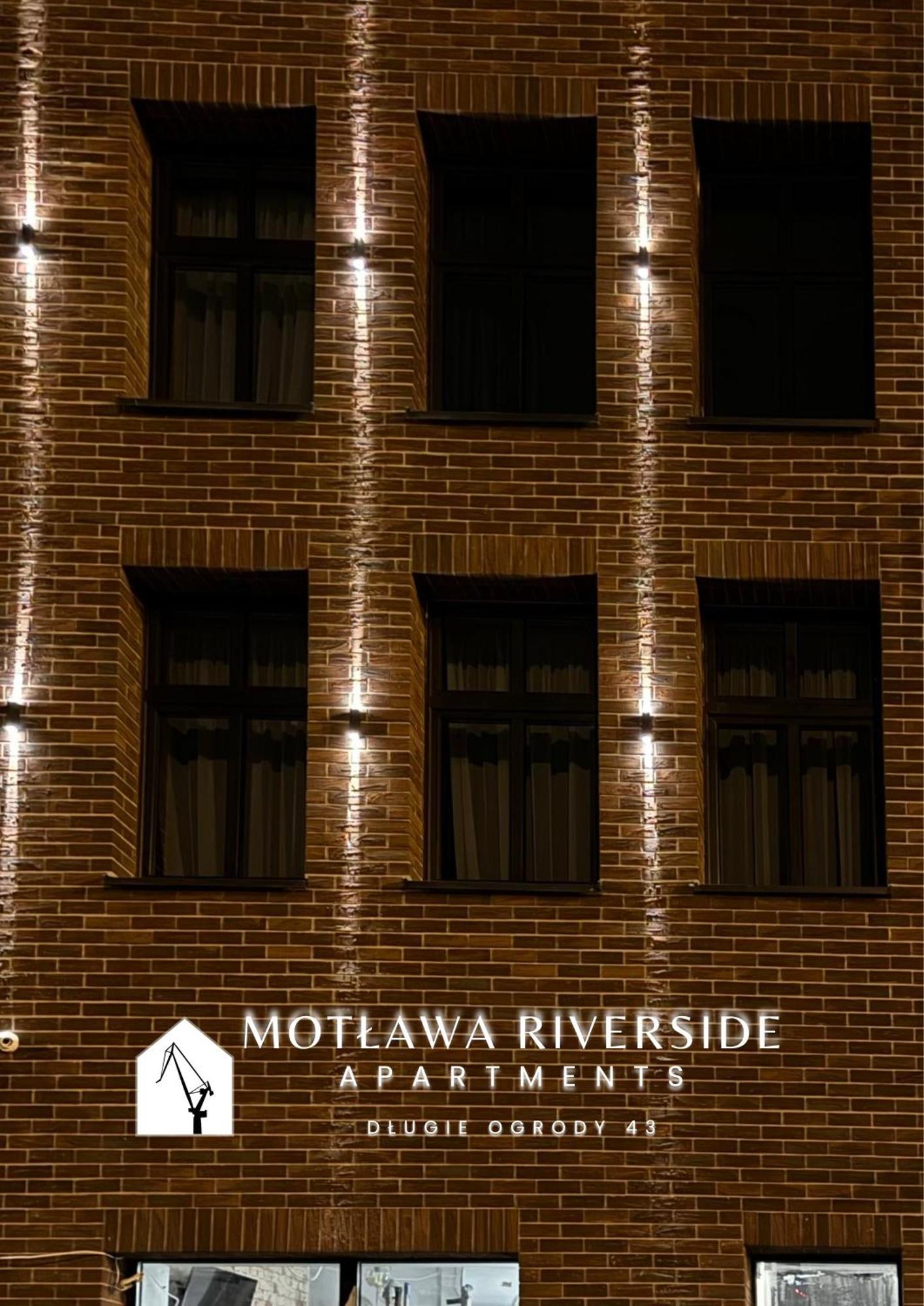 Motlawa Riverside Apartments - Boutique Stay In غدانسك المظهر الخارجي الصورة