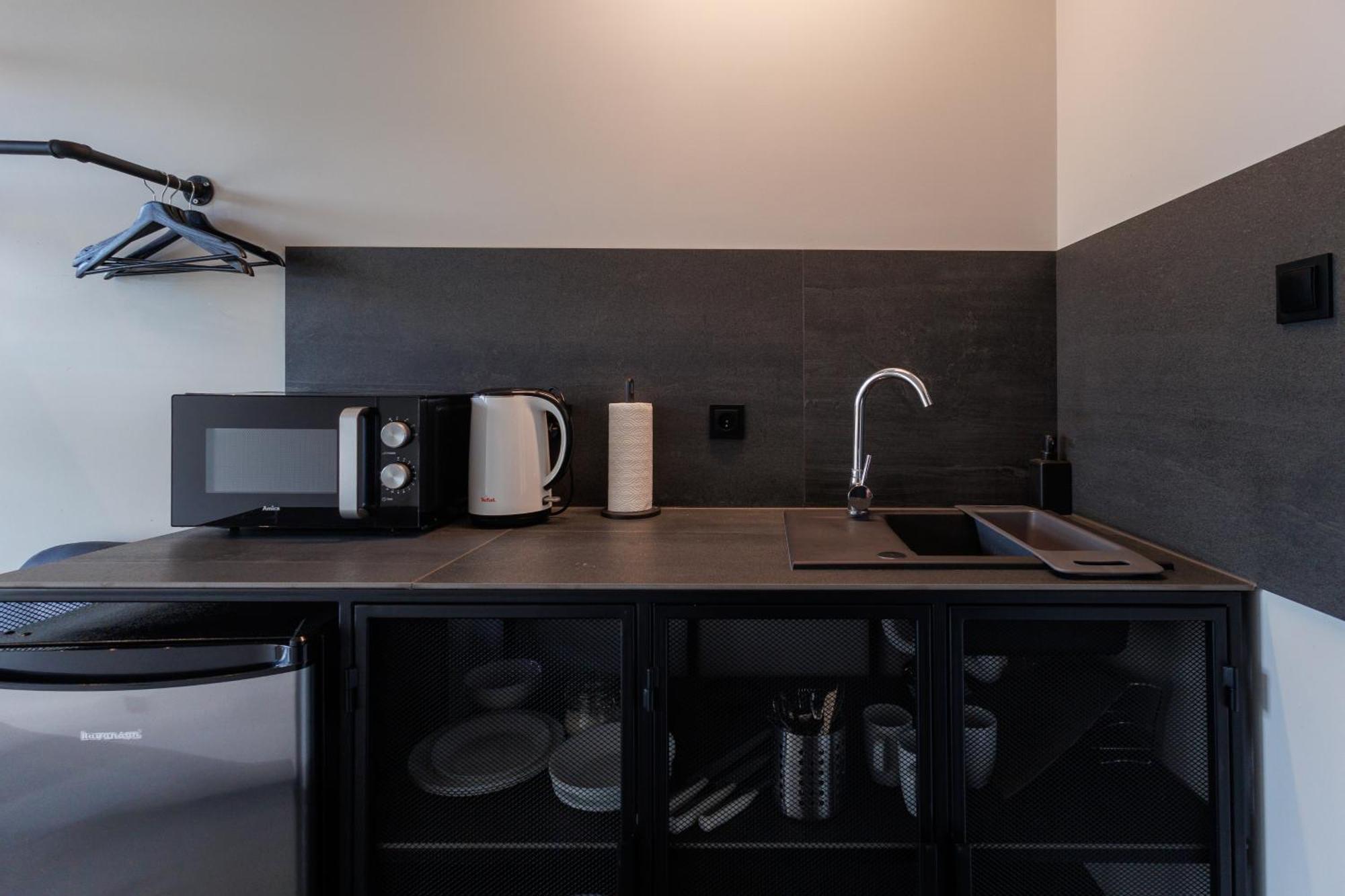 Motlawa Riverside Apartments - Boutique Stay In غدانسك الغرفة الصورة